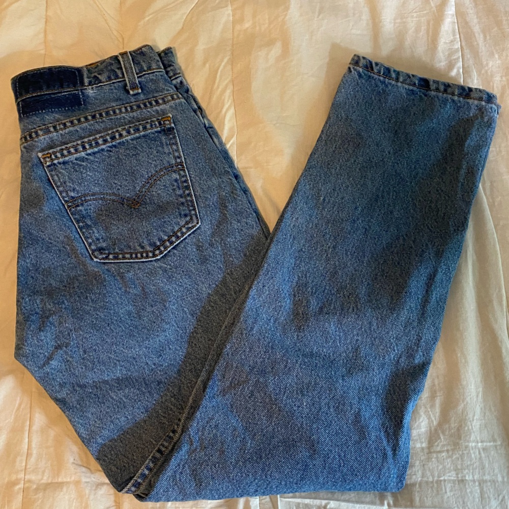 Orange tag 505 Levis (regular fit - straight leg)